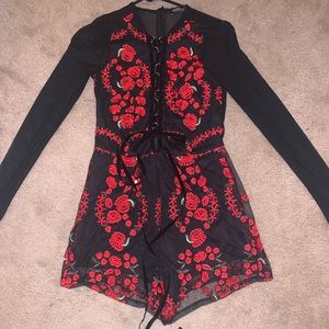 Rose romper 🌹